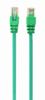 Патч-корд Cablexpert UTP, кат.5e, 0.25 м, RJ45-RJ45, зеленый