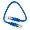 Патч-корд Cablexpert UTP, кат.5e, 0.25 м, RJ45-RJ45, синий