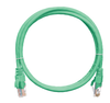 Патч-корд NIKOMAX UTP, кат.5e, 0.3 м, RJ45-RJ45, зеленый