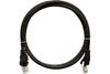 Патч-корд NIKOMAX UTP, кат.5e, 0.3 м, RJ45-RJ45, черный