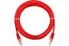 Патч-корд NETLAN UTP, кат.5e, 0.5 м, RJ45-RJ45, красный 10 шт