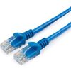 Патч-корд Lanmaster UTP, кат.5e, 10 м, RJ45-RJ45, синий