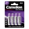 Батарейка Camelion Ultra, AA (LR6), 1.5V, 4 шт