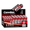 Батарейка Camelion Plus Alkaline COMBO40 (20LR6+20LR03-CB), AA/AAA, 1.5V, 40 шт
