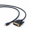 Кабель-переходник (адаптер) DVI-D(25M)-Mini DisplayPort(20M), 1.8 м, Cablexpert (CC-mDPM-DVIM-6)