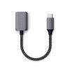 Кабель-переходник (адаптер) USB Type-C(m)-USB(Af), 3 см, серый, Satechi (ST-UCATCM)
