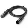 Кабель XLR(M) XLR(F), 2 м, UGREEN AV130