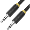 Кабель соединительный Jack 3.5mm(M) Jack 3.5mm(M), 50 см, Greenconnect