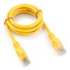 Патч-корд Cablexpert UTP, кат.5e, 1 м, RJ45-RJ45, желтый (PP12-1M/Y)