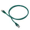 Патч-корд Lanmaster UTP, кат.5e, 1 м, RJ45-RJ45, зеленый (LAN-PC45/U5E-1.0-GN)