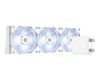 Жидкостное охлаждение ID-COOLING DASHFLOW 360 BASIC WHITE, 350 Вт, 3x120 мм