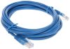 Патч-корд GEMBIRD UTP, кат.5e, 3 м, RJ45-RJ45, синий (PP12-3M/B)