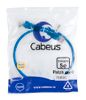 Патч-корд Cabeus UTP, кат.5e, 0.5 м, RJ45-RJ45, синий (PC-UTP-RJ45-Cat.5e-0.5m-BL)