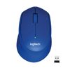 Мышь Logitech M330 SILENT PLUS Blue, USB, синий