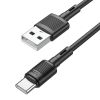 Кабель USB-USB Type-C, 1 м, черный HOCO X83 Victory
