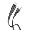 Кабель USB-Lightning 8-pin, 1 м, черный Borofone BX85 Auspicious