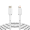 Кабель USB Type-C-Lightning 8-pin, 1 м, белый Belkin CAA004BT1MWH