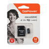 Карта памяти microSDHC GoPower 32Gb Class 10 UHS-I U1