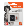 Карта памяти microSDHC GoPower 32Gb Class 10 UHS-I U3