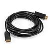 Кабель DisplayPort(20M)-HDMI(19M), 5 м, Exegate EX-CC-DP-HDMI-5.0