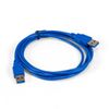 Кабель USB(Am)-USB(Am), 1.8 м, синий, Exegate EX-CC-USB3-AMAM-1.8