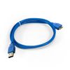 Кабель USB-Micro USB, 1 м, синий Exegate EX-CC-USB3-AMmicroBM9P-1.0