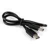 Кабель USB Type-C-USB Type-C, 30 см, черный Exegate EX-CCP-USBC-CMCM-0.3M