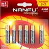 Батарея Nanfu AAA (LR03), 1.5V, 6 шт