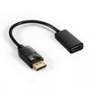Кабель-переходник (адаптер) DisplayPort(20M)-HDMI(19F), 10 см, Exegate EX-DPM-HDMIF-0.1
