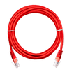 Патч-корд NETLAN UTP, кат.5e, 3 м, RJ45-RJ45, красный, 10 шт