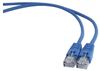 Патч-корд Bion UTP, кат.5e, 0.5 м, RJ45-RJ45, синий (BPC-U5E101-0.5M-BL)