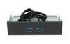 Фронтальная панель 5.25" Gembird FP5.25-USB3-2A FP5.25-USB3-2A