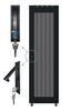 Дверь для шкафа Netko серии Expert 37U Ширина 800, металлическая, с перфорацией, черная (N.FRTD-P.37U.66174 .BK)