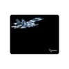Коврик для мыши Gembird самолет, 250x200x3 мм, черный/принт