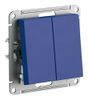 Выключатель Schneider Electric AtlasDesign ATN001151, 2кл., аквамарин