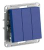 Выключатель Schneider Electric AtlasDesign ATN001131, 3кл., аквамарин