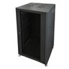 Шкаф Netko 22U, 600x600 мм (N.OPT.6622GWD.59974.BK)