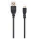 Кабель USB(Am)-Micro USB(Bm), 1 м, черный, Filum (FL-C-U2-AM-microBM-1M)