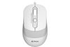 Мышь A4Tech Fstyler FM10S, USB, белый/серый