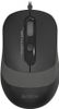 Мышь A4Tech Fstyler FM10ST , USB, черный/серый