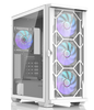 Корпус Zalman Z10 DUO White, Midi-Tower, без БП, белый
