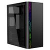 Корпус Ginzzu A370 RGB Window, Midi-Tower, без БП, черный