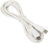 Кабель USB Type-C(m)-USB Type-C(m), 2 м, белый, Cablexpert CCB-USB2-CMCMO1-2MW
