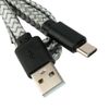 Кабель USB(Am)-USB Type-C(m), 1 м, серый, Cablexpert Pro (CC-USB2-AMCM-FL-1M)