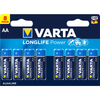 Батарейка Varta Longlife Power, AA (LR6-20F), 1.5V, 8 шт