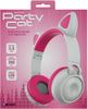 Беспроводная гарнитура Qumo Party Cat ВТ 0025, белый/розовый (ВТ 0025)