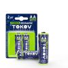 Аккумулятор TOKOV ELECTRIC, AA, HR06, 2.5 А·ч, 2 шт