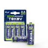 Аккумулятор TOKOV ELECTRIC, AA, HR06, 2.5 А·ч, 4 шт
