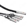 Кабель DAC FIBO, QSFP+-4xSFP+, 2 м