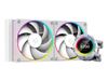 Жидкостное охлаждение ID-COOLING SL240 WHITE, 300 Вт, 2x120 мм